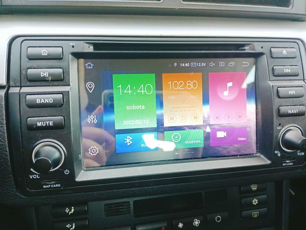 Radio 2 Din do BMW