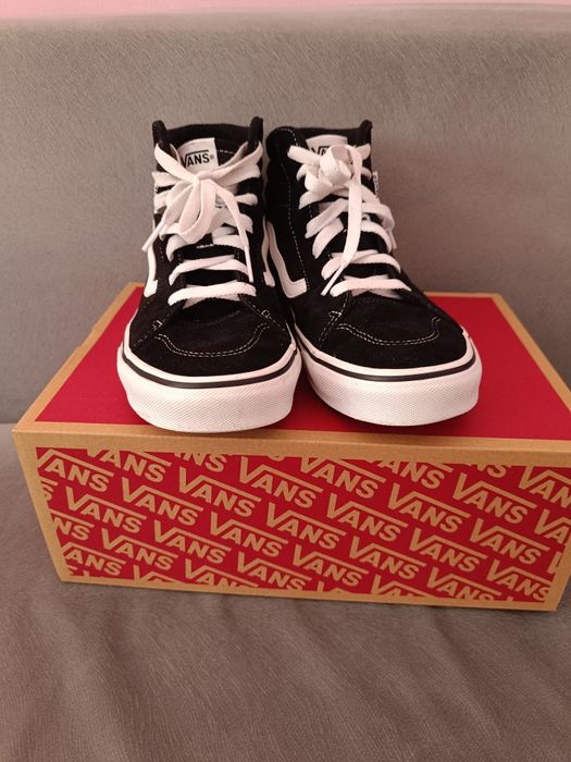 Vans trampki damskie wysokie oryginał bdb