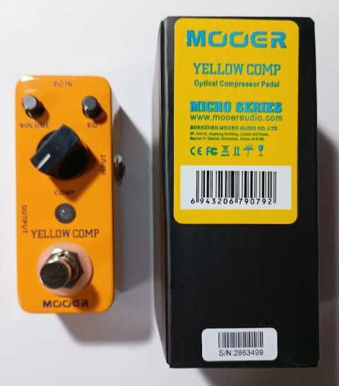 Гитарные педали компрессор, овердрайв, фленджер бренд MOOER
