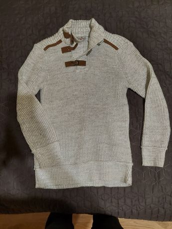 Sweter męski wełna L