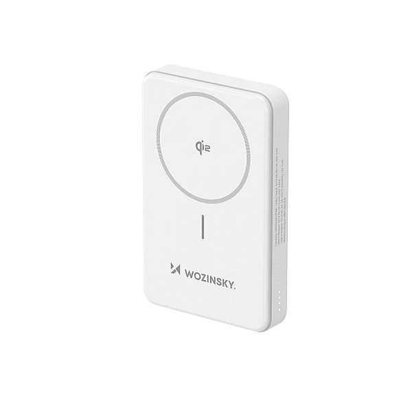 Powerbank Wozinsky WLWP-10KA0Y3WS 22,5W PD Qi2/10000 mAh, z podstawką,