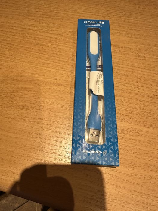 Lampka usb niebieska