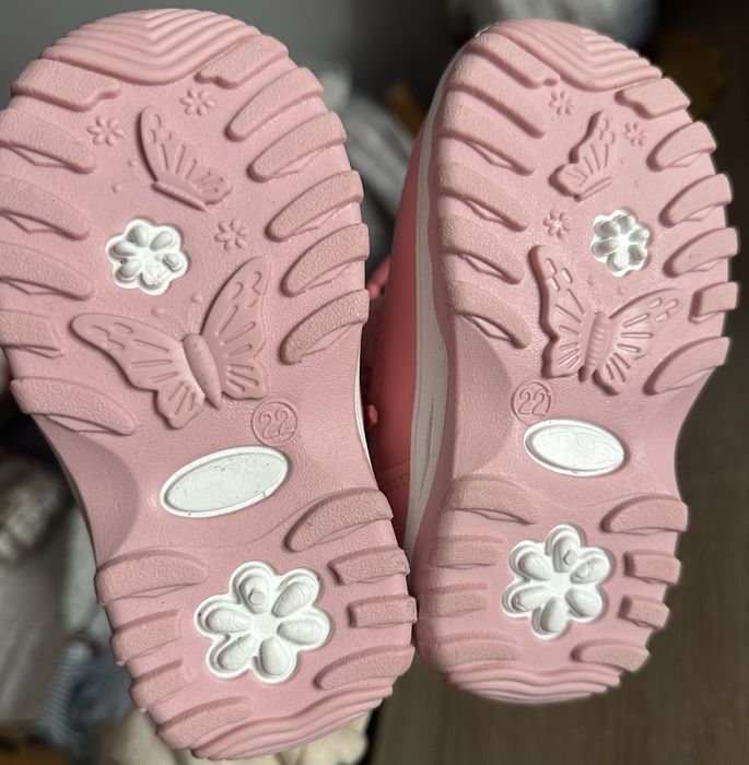 Новые зимние ботинки на девочку 22 размер