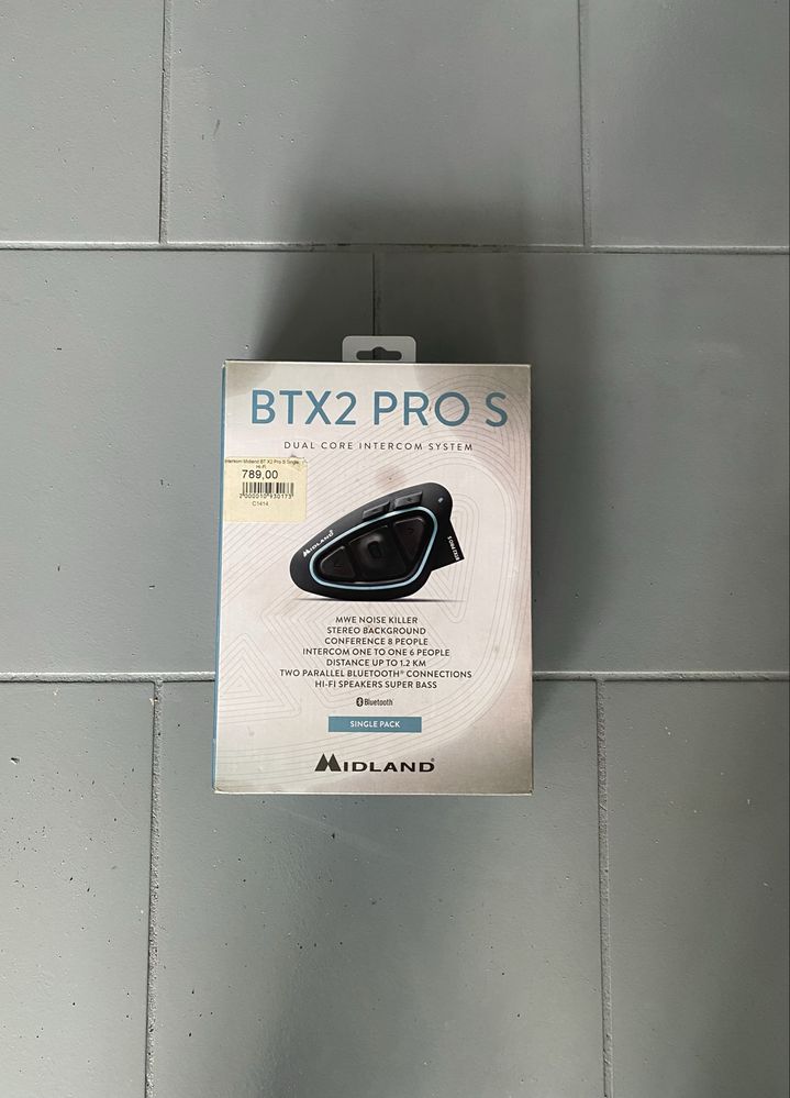 Midland BTX2 PRO S interfejs na kask motocyklowy