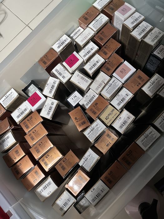 Coloracoes mais de 60 tubos