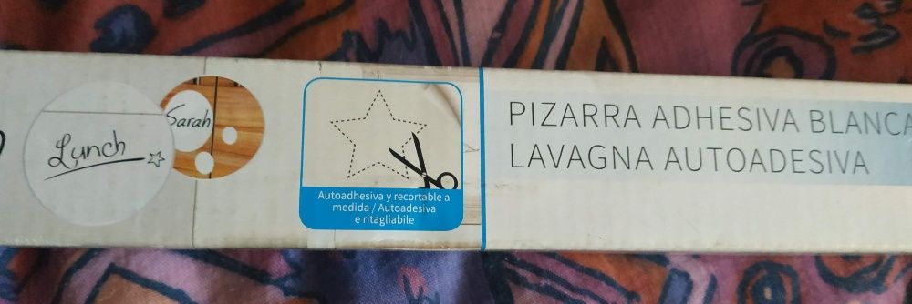 Película para quadro branco