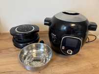 Мультиварка-скороварка+насадка для фри/запекания Tefal Cook4me connect