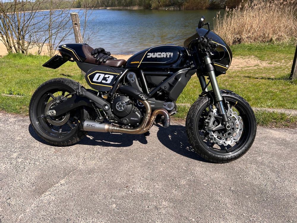 Ducati Scrambler 800 Cafe Racer Custom by Dixer Parts