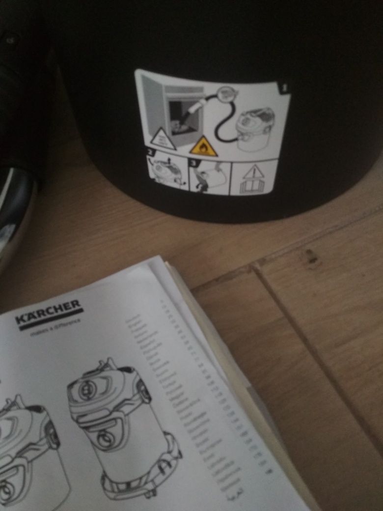 Пилесос для попелу, золи karcher ad 2