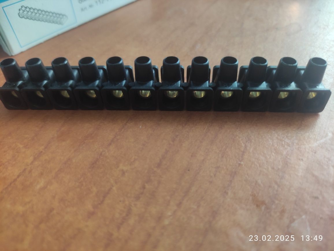 Złączka listwa zaciskowa 4 mm2 12x4
