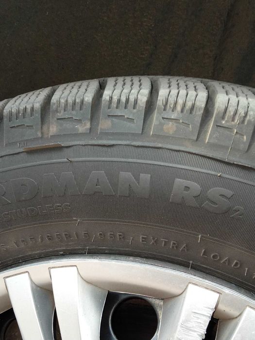 Зимові шини Nokian Nordman 195-65-15  в чудовому стані,