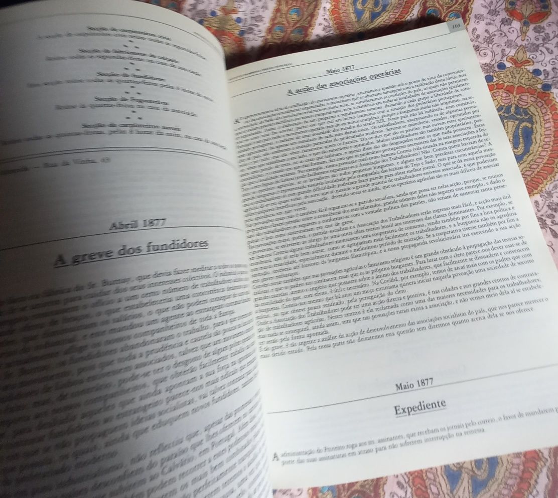 Antologia de Imprensa Operária Portuguesa 1837 a 1936