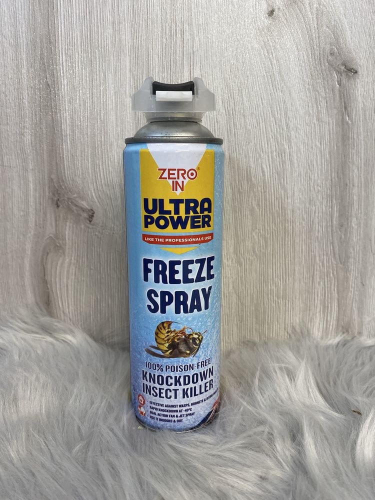 Spray zamrażający na owady