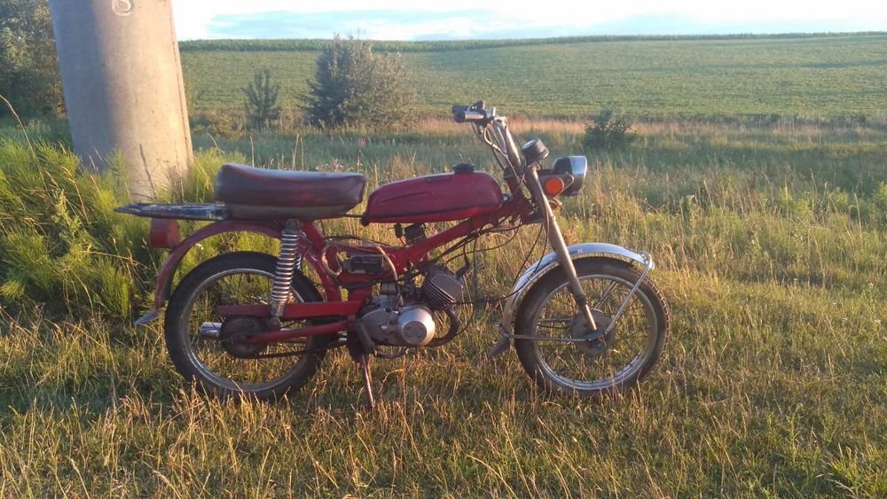 Мопед Верховина( двигун Карпати V50)