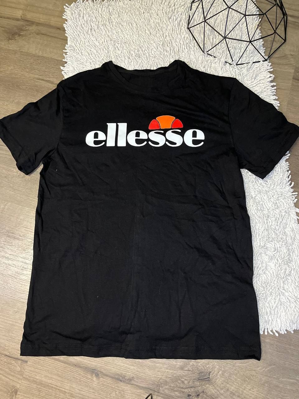 Футболка ellesse/ellesse/футболка чорна/футболка елес/еліс