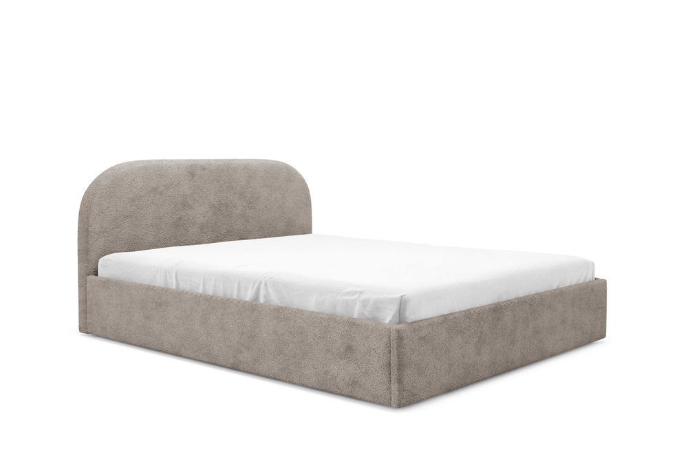 Łóżko tapicerowane MOBI, pojemnik, stelaż 90/120/140/160/180/200x200