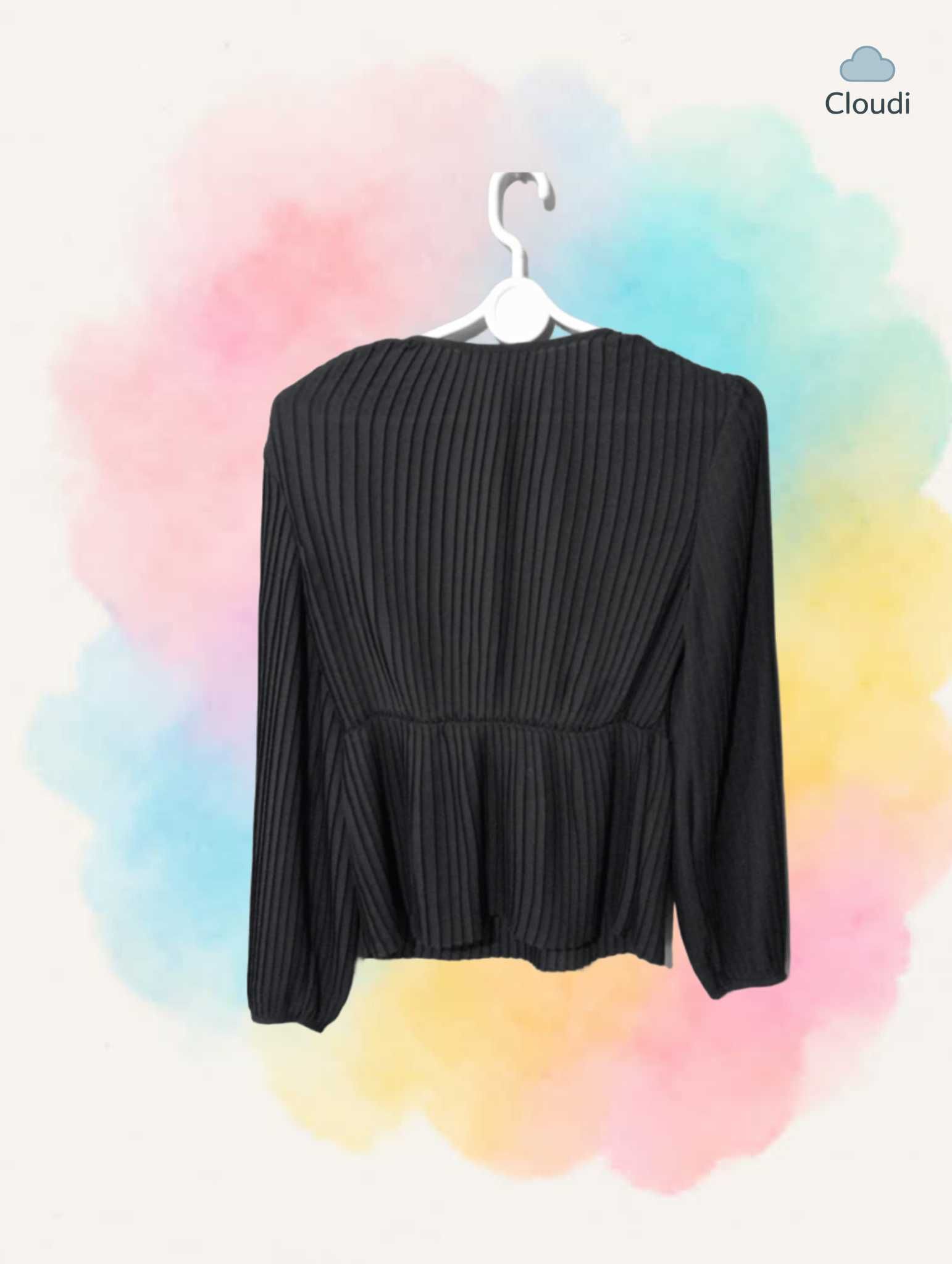Bluzka we wzory | EU 36 | Zwiewna, elegancka, kobieca