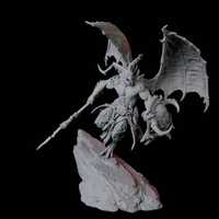 Figurka Horned Devil druk 3d 12k , 17cm