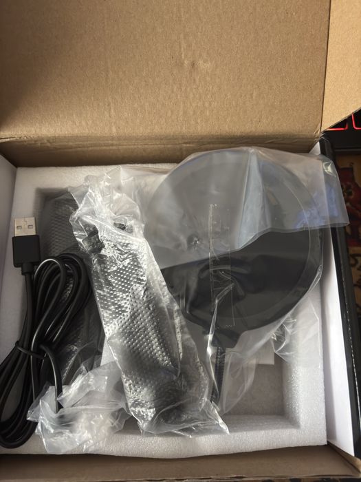 Mikrofon gamingowy rgb