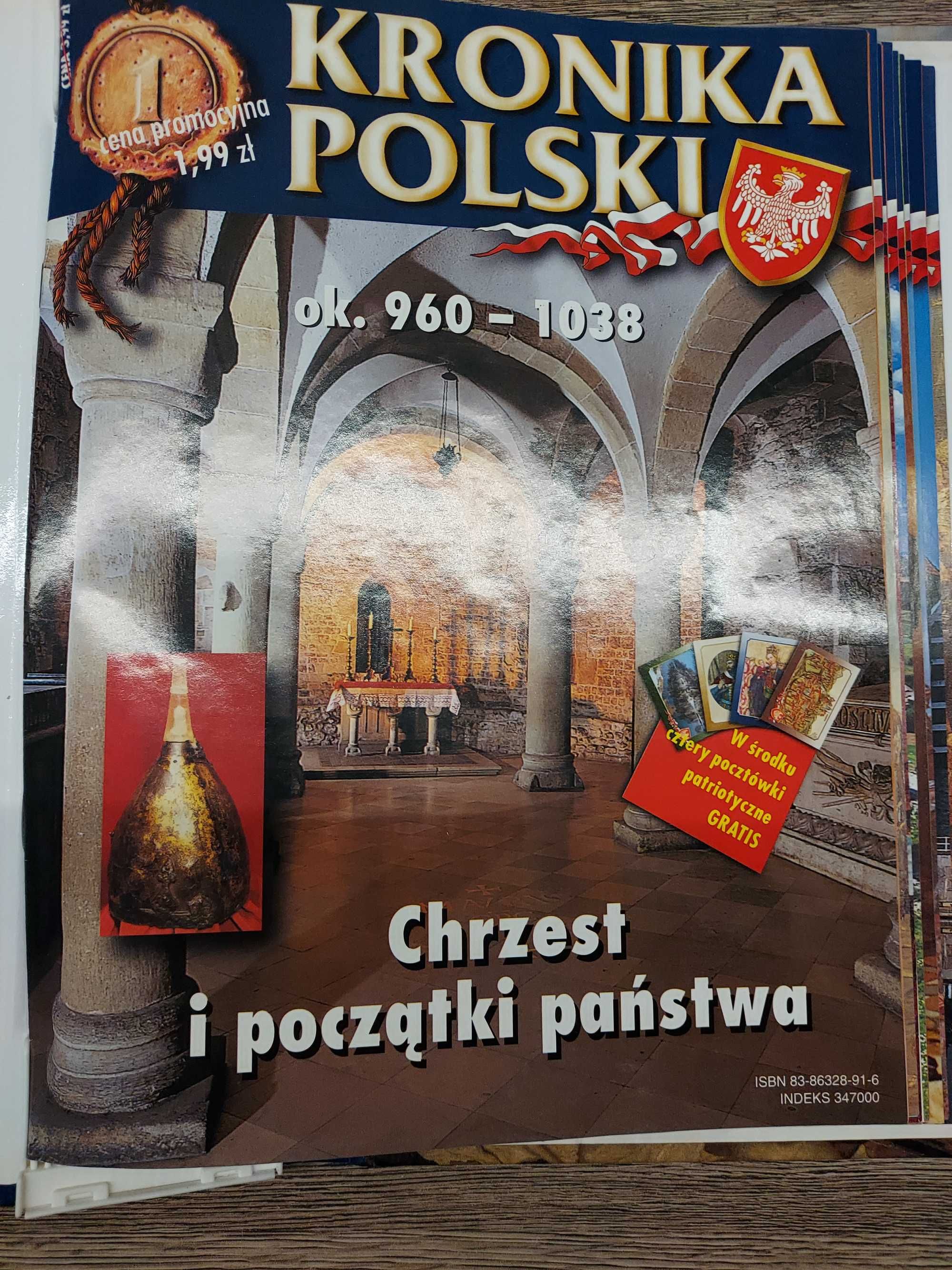 Kronika Polski Historia Polski magazyn gazeta segregator Kluszczyński