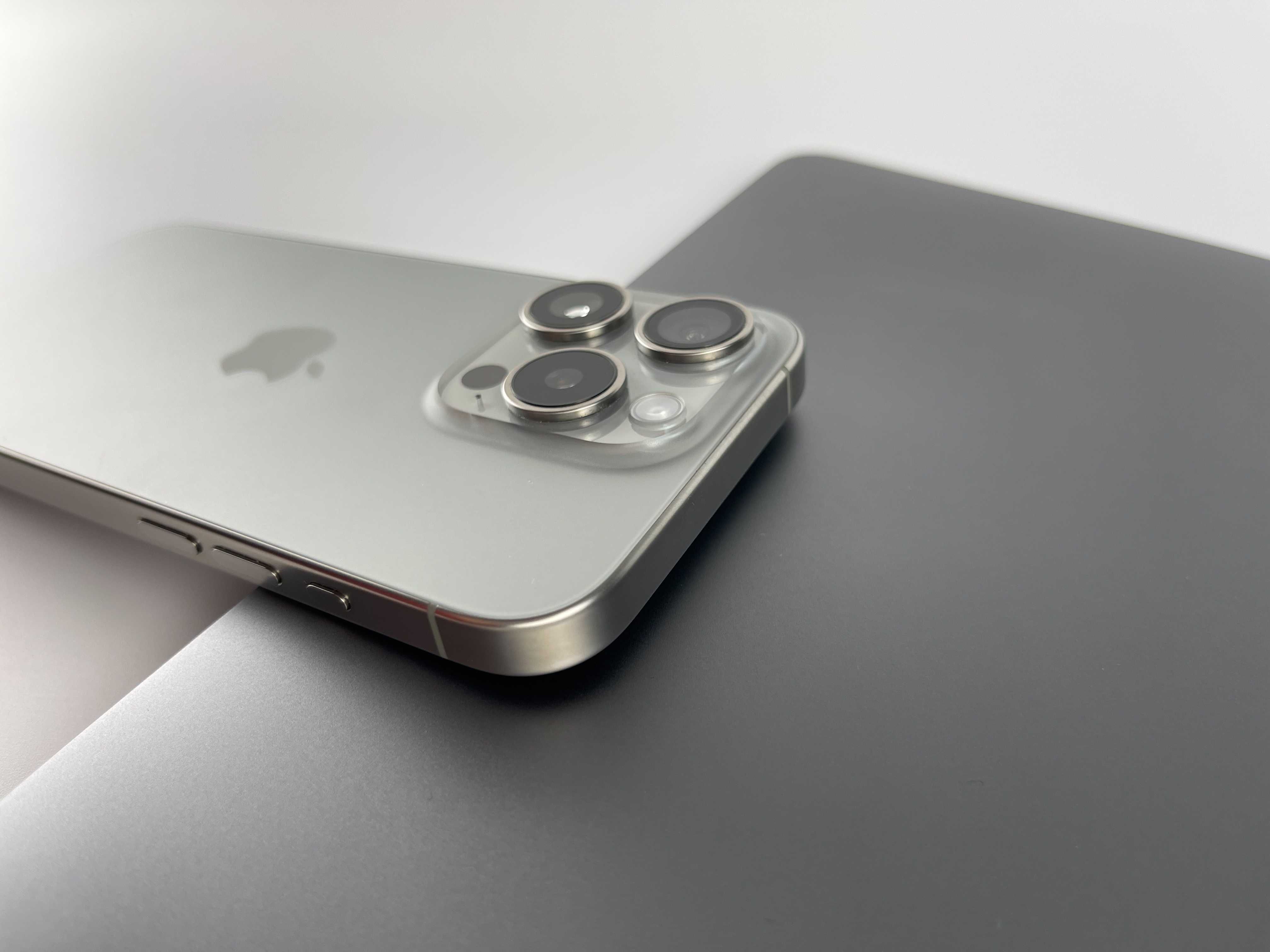 Apple iPhone 15 Pro Max 512GB Tytan Naturalny GWARANCJA/6 miesięcy/FV