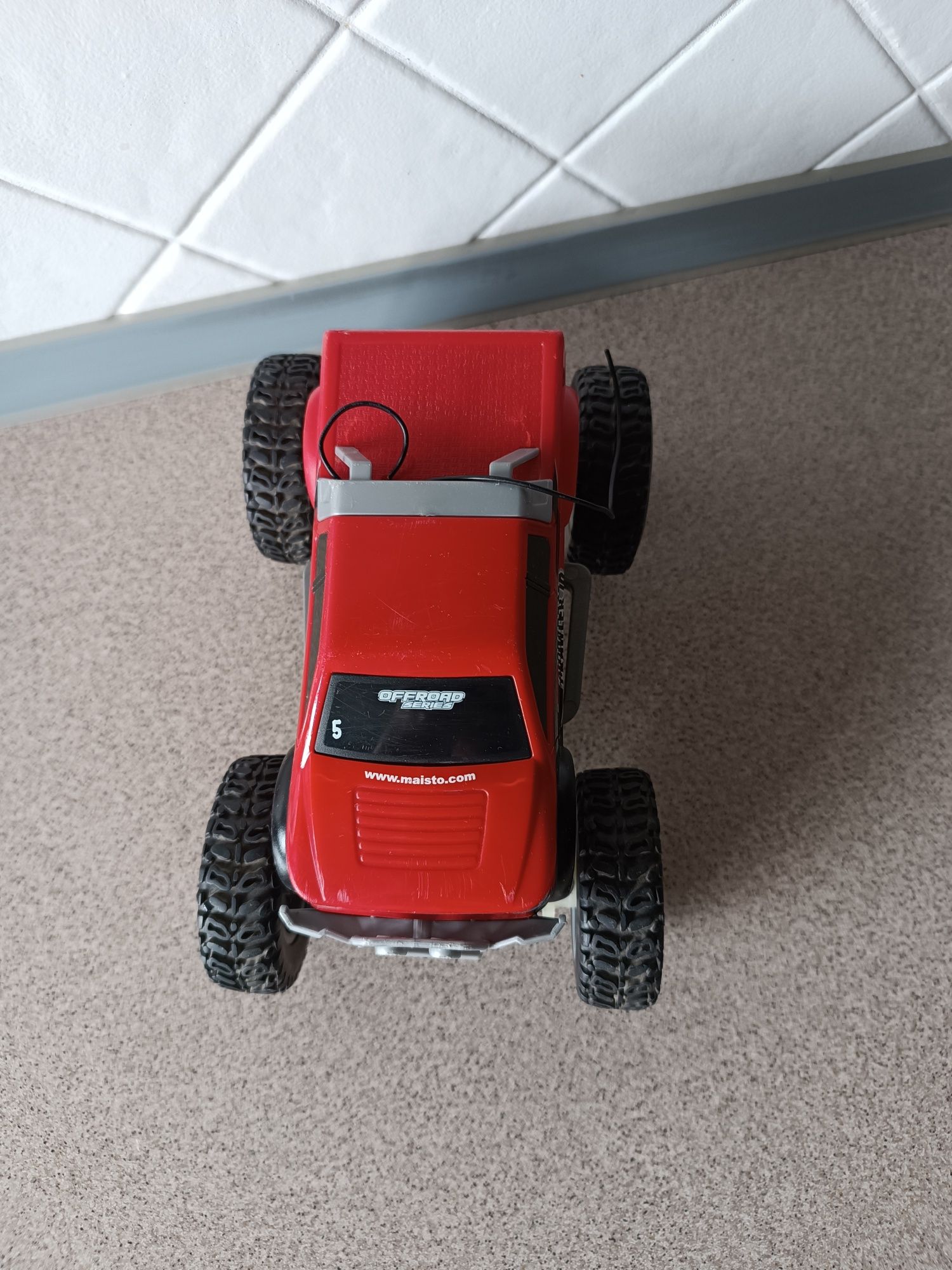 Samochód zdalnie sterowany ROCK CRAWLER JR, czerwony