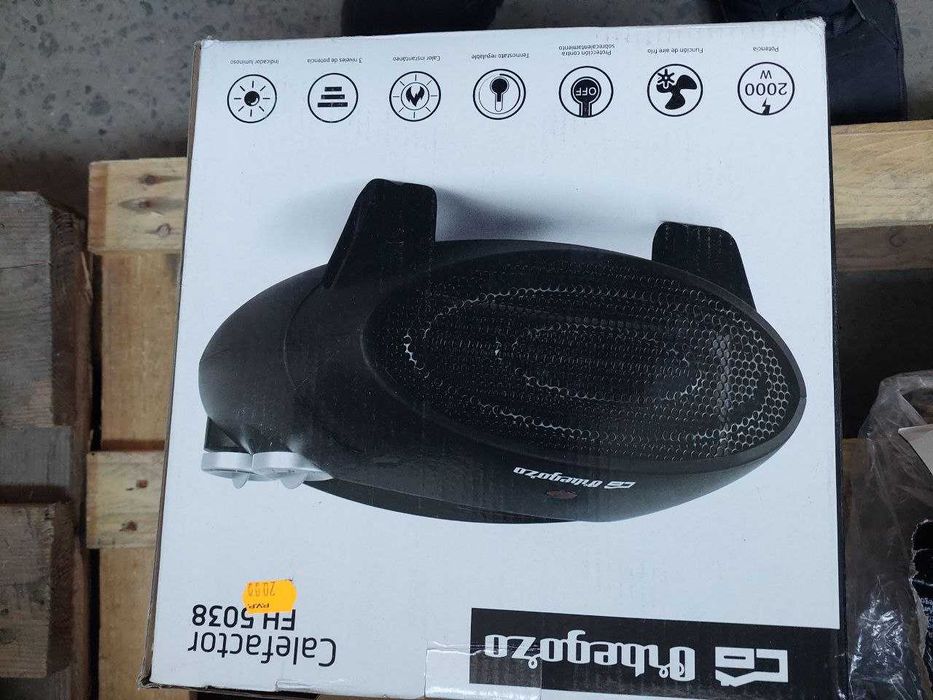 ORBEGOZO обогреватель горизонтальный FH-5038 ЧЕРНЫЙ