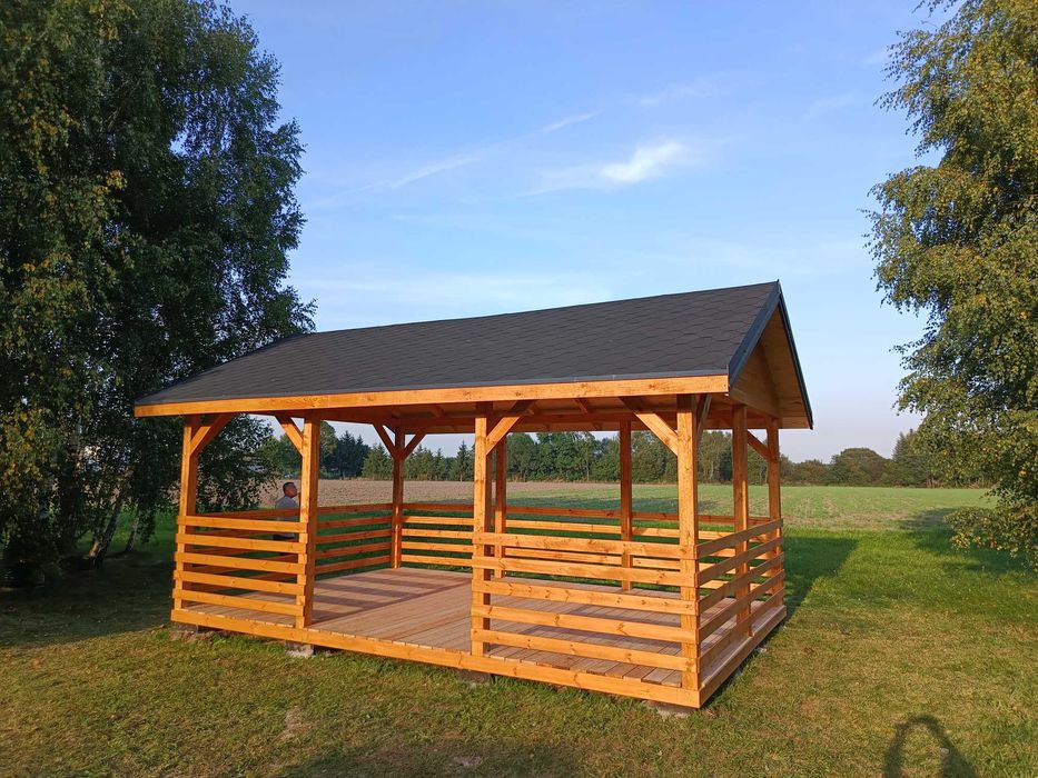 Nowoczesna altana , zadaszenie ,altanka klasyczna