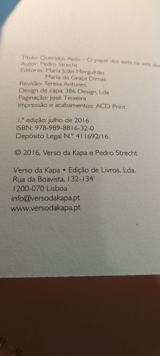 Queridos Avós, O Papel dos Avós na Vida dos Netos - Pedro Strecht