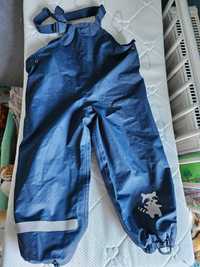 spodnie dziecięce wodoodporne ocieplane Tchibo r 98/104