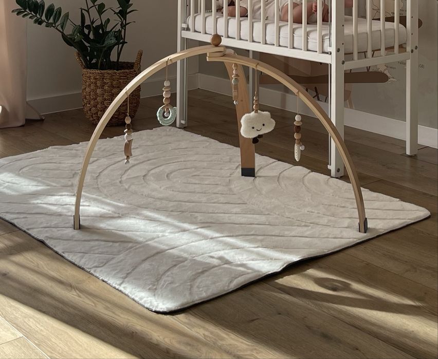 Stojak edukacyjny tulano drewniany pałąk