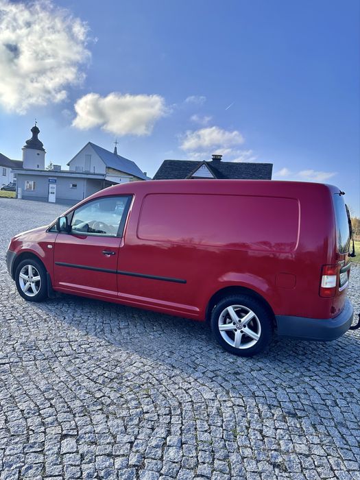 VW Caddy Maxi Furgon 2.0 TDI – Klima, Długi, Stan Bardzo Dobry!