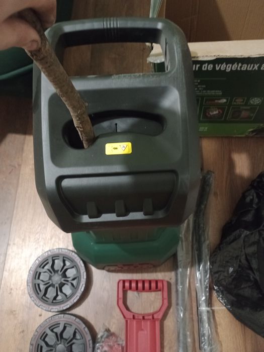 Rozdrabniacz gałęzi elektryczny rębak PARKSIDE NOWY