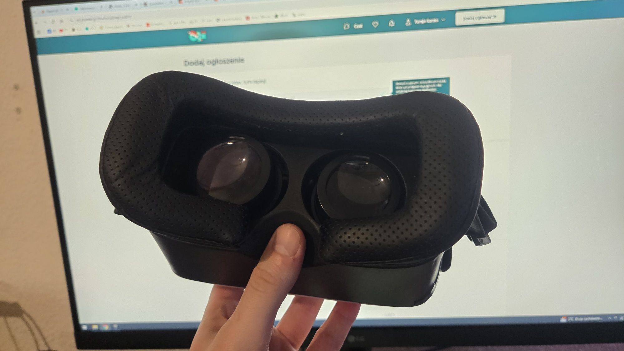 Esperanza vr Glasses - gogle vr Cardboard + kontroler BT