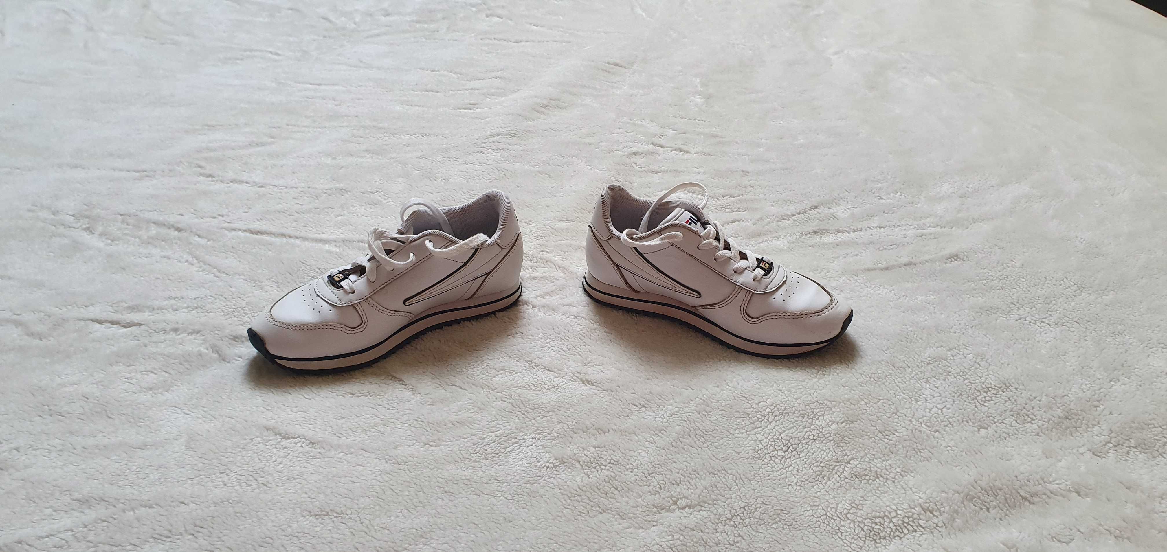 Buty Fila Classic białe skórzane rozmiar 32