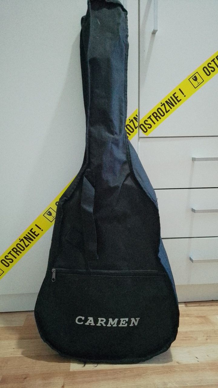 Gitara carmen z pokrowcem