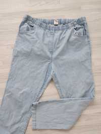 Spodnie jeansy na gumce 50