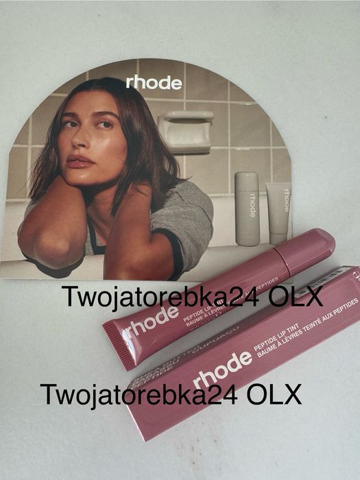 Oryginalny błyszczyk Rhode peptydowy nawilżający nude kolor Salty Tan