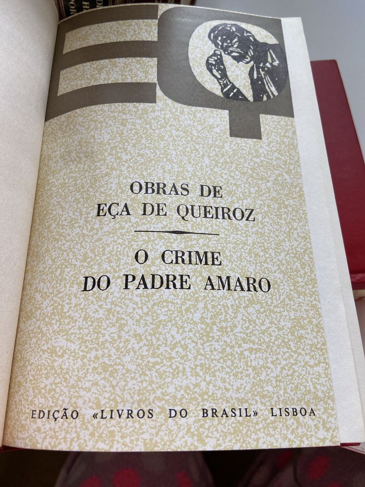6 volumes Eça de Queiroz