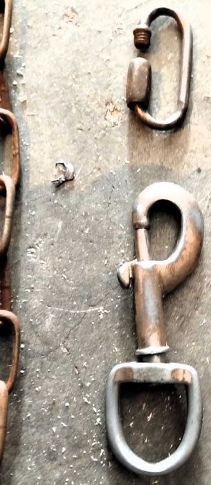 Corrente + Desenrolador + Elo Junção Cão Animais