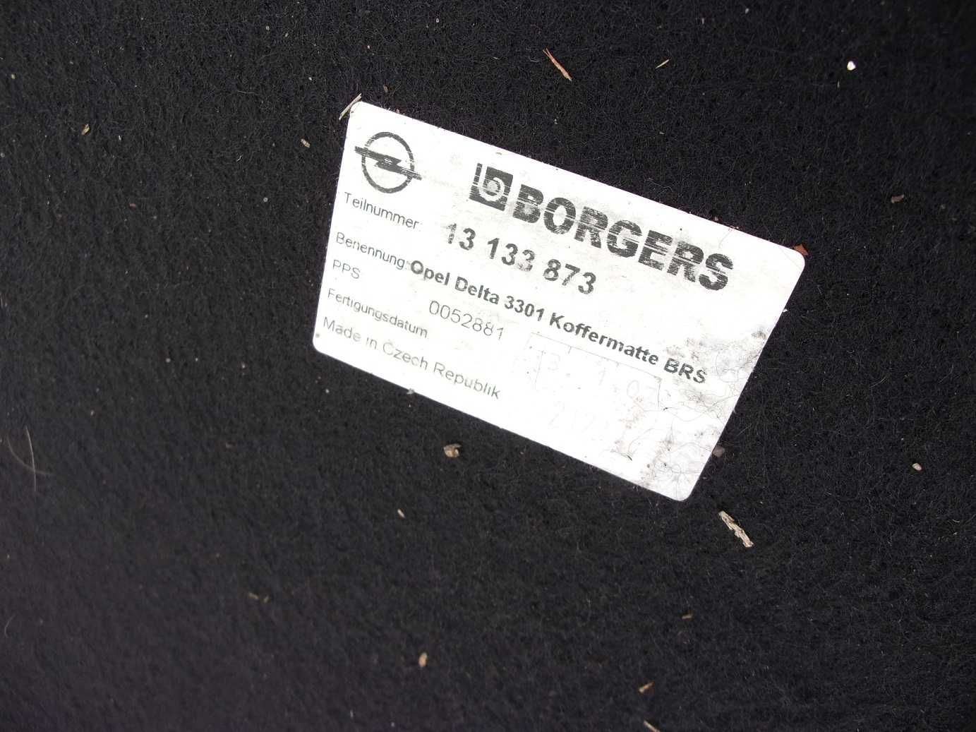 Wykładzina bagażnika Opel ASTRA H kombi