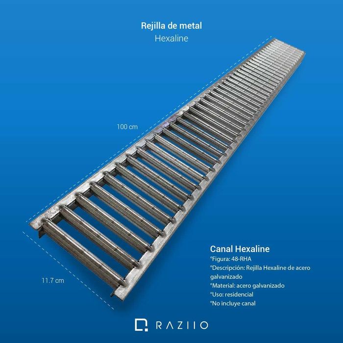 Nowa kratka odpływowa / stal / panel / 100 cm / !261!