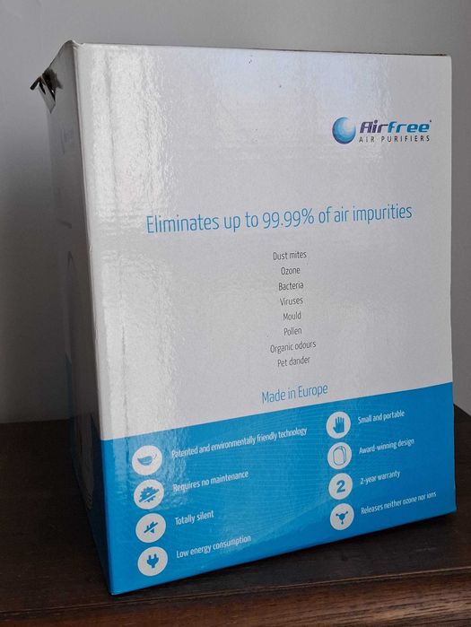 DOIS (2) Purificadores de Ar AIRFREE - E60 NL - (2 x 24m2 = 48m2)