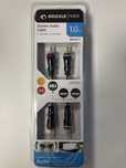 Kabel cinch 2x2 RCA male 1m