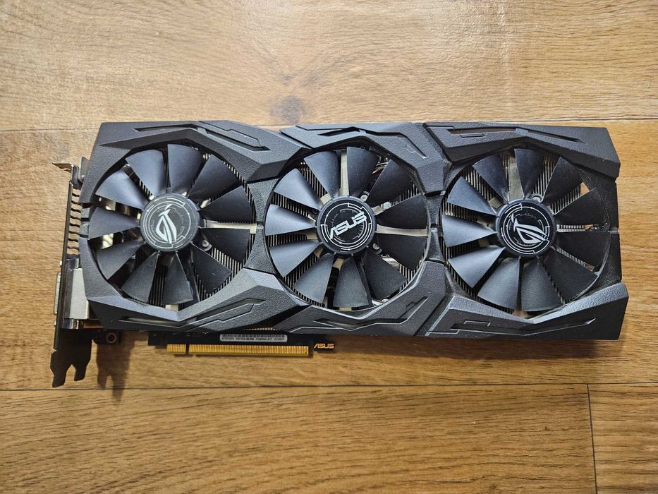 Asus Rog Strix gtx 1070 8 gb гигабайт видеокарта nvidia rgb подсветка