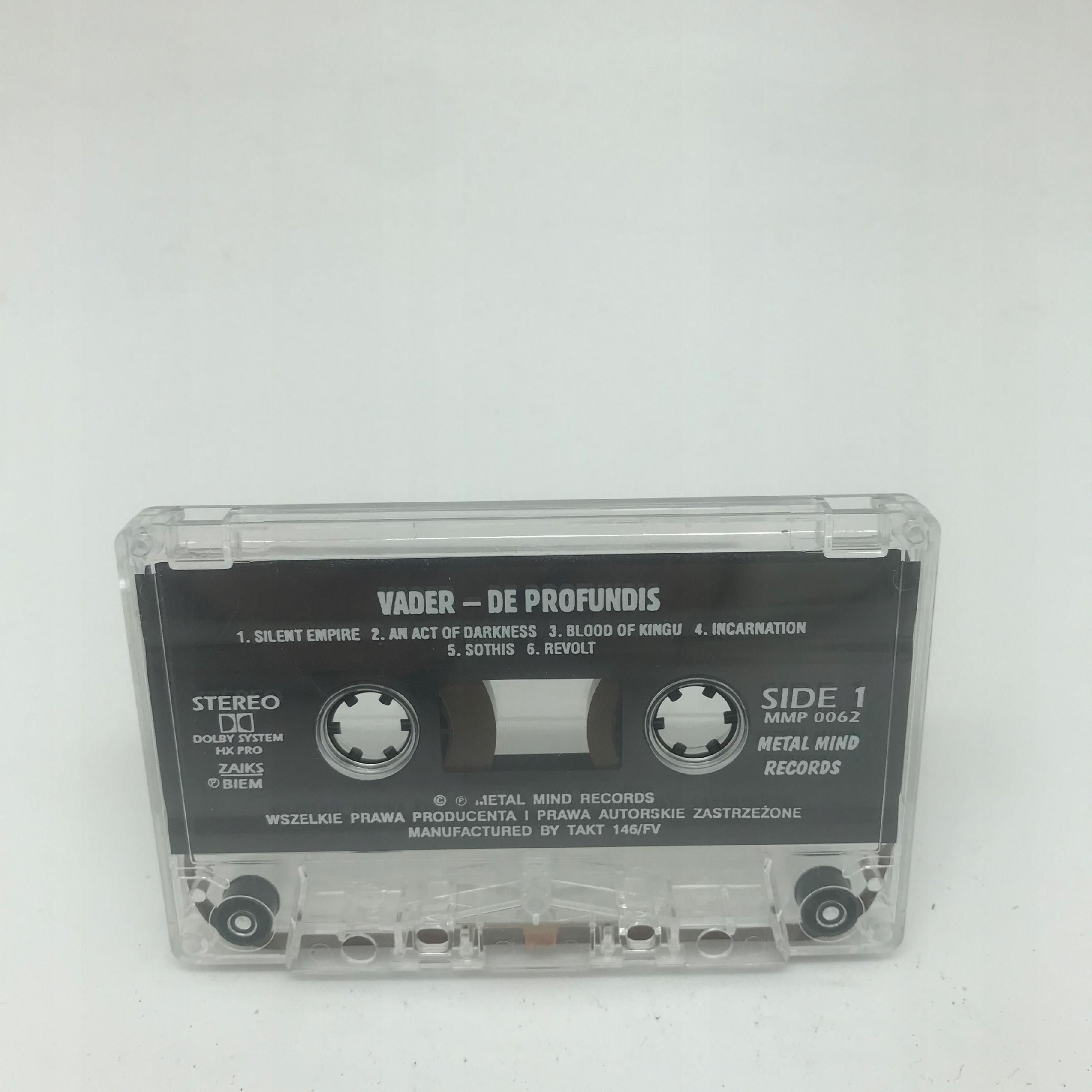 kaseta - vader - de profundis