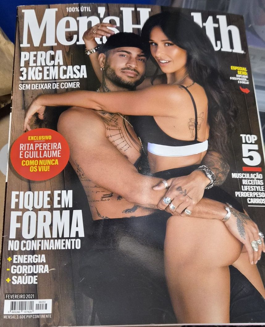 Revista  Men's Health Rita Pereira