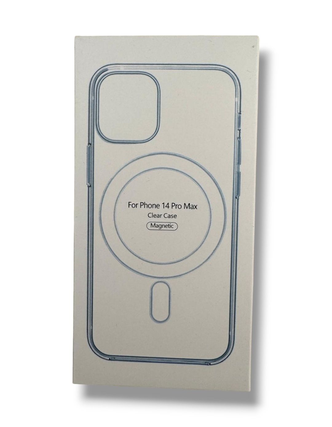 Etui Do iPhone 14 Pro Max Clear Case +Szkło 9H WZMACNIANE do MAGSAFE
