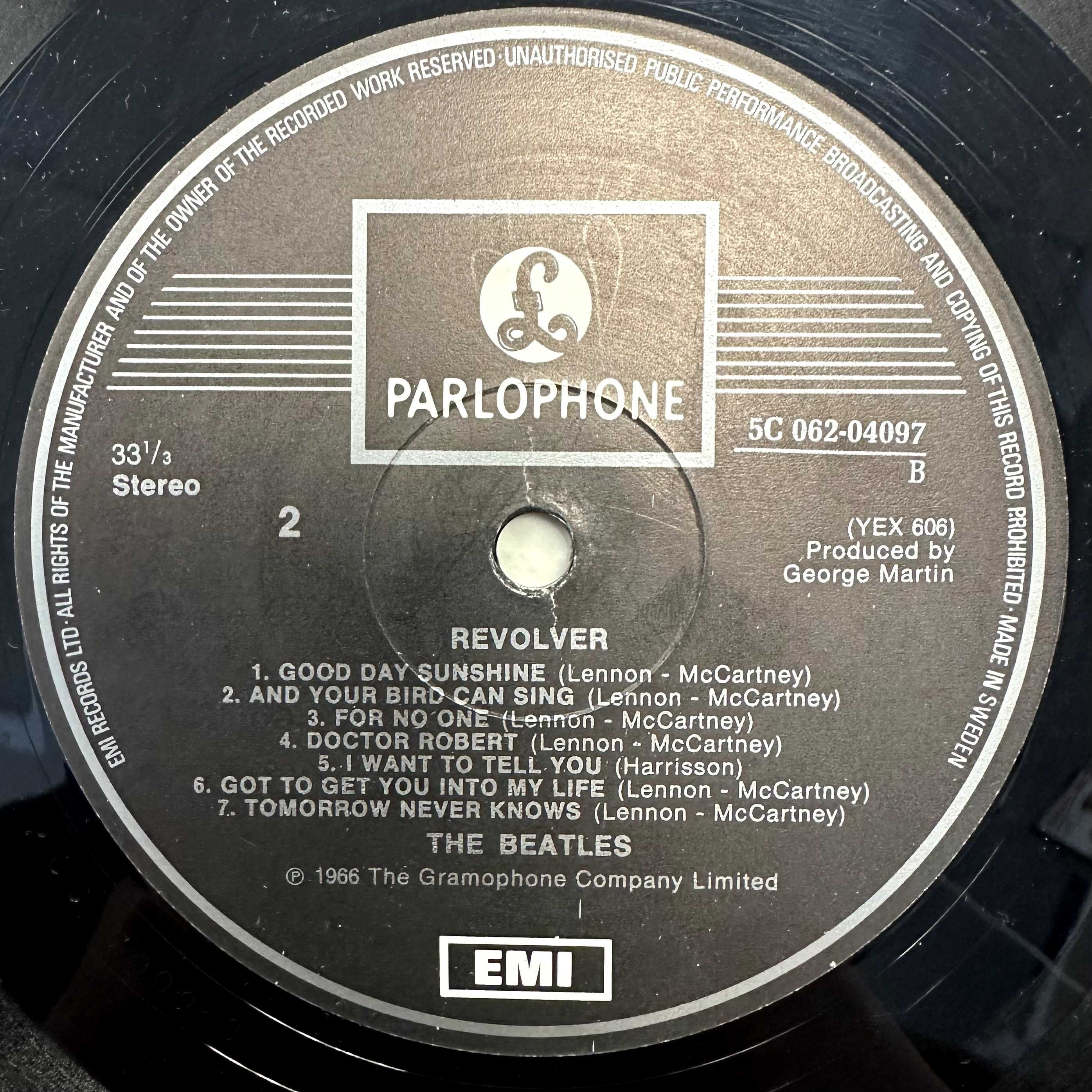 The Beatles - Revolver (Vinyl, 1966, Sweden)