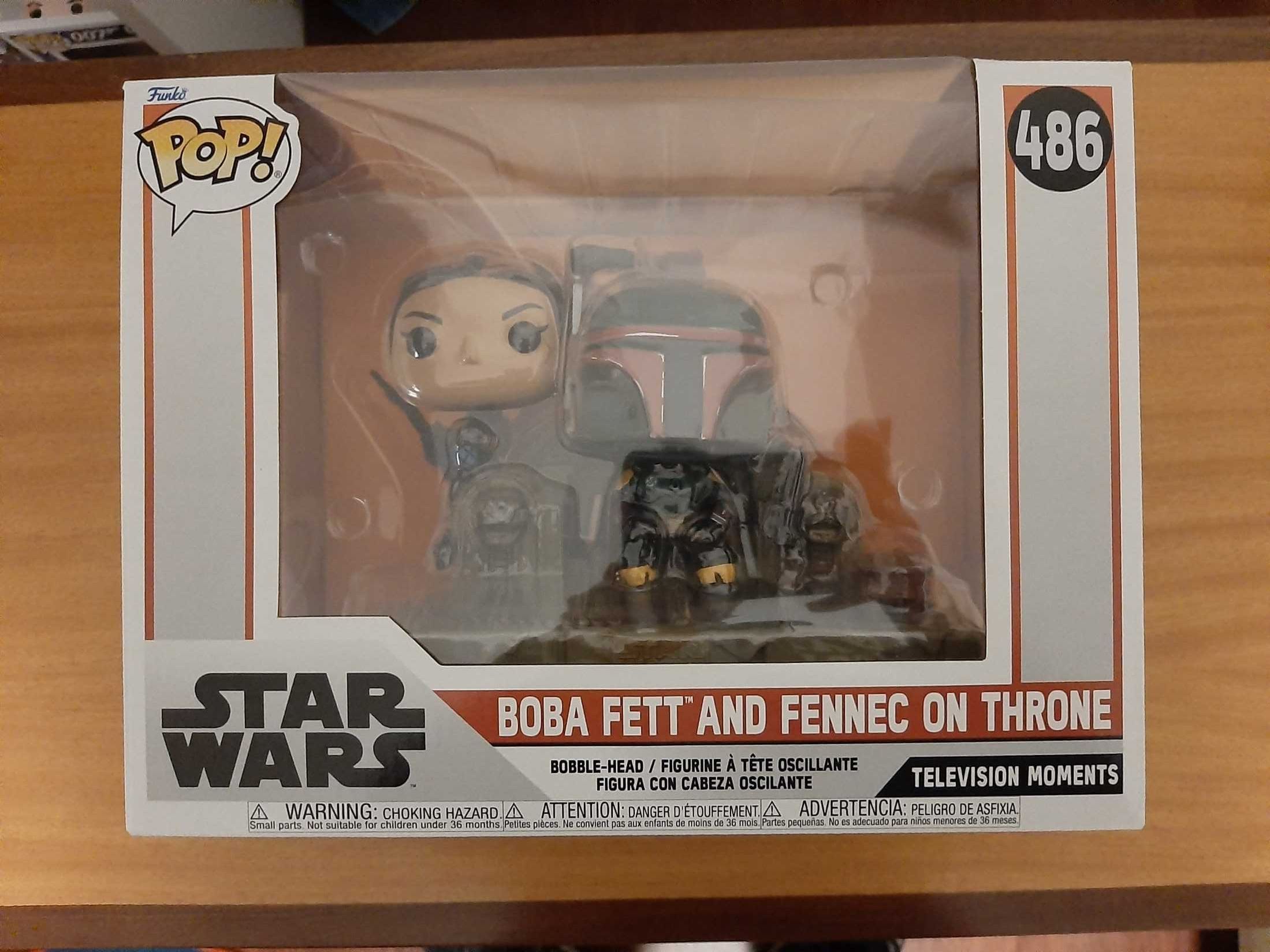 Funko Pop Star Wars Boba Fett and Fennec